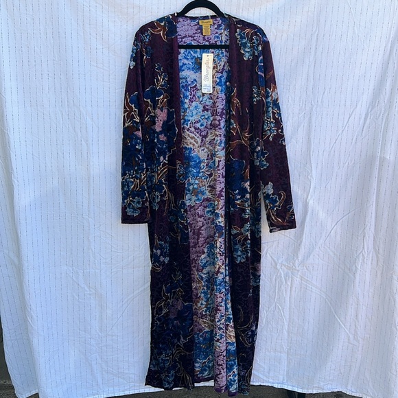 NWT Wrangler Velvet Duster - Picture 2 of 5